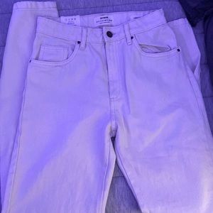 COTTON:ON BRAND NEW!!! Light beige/white jeans, LONG STRAIGHT LEG💙🦋US size:4